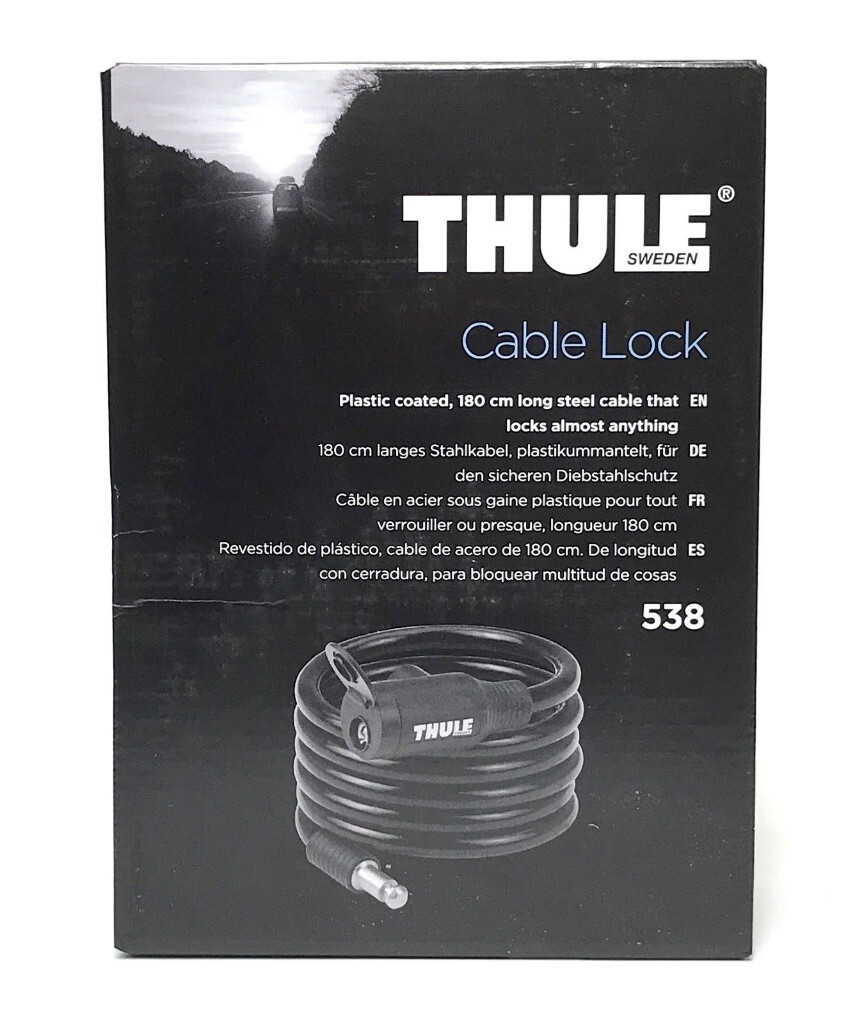 thule cable lock 538